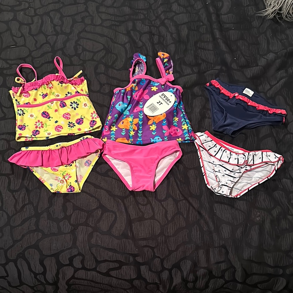 Colorful Kids' Swimwear Set